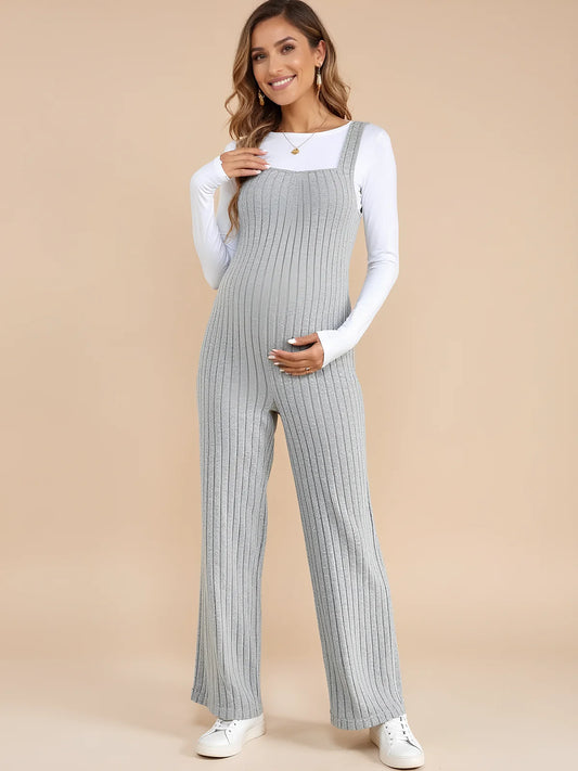 SoftLine Ribbed Maternity Jumpsuit