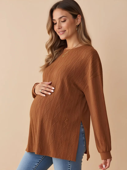 Everyday Comfort Patterned Sweater